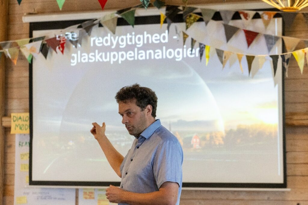 Photo: Kenneth Harmsø - member of the Permatopia community and society