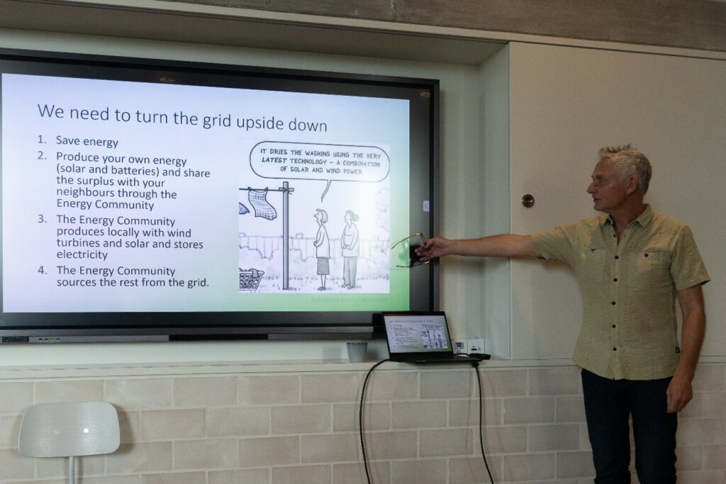 Photo: Speech by Sten Mortensen – Sydstevns Energifællesskab