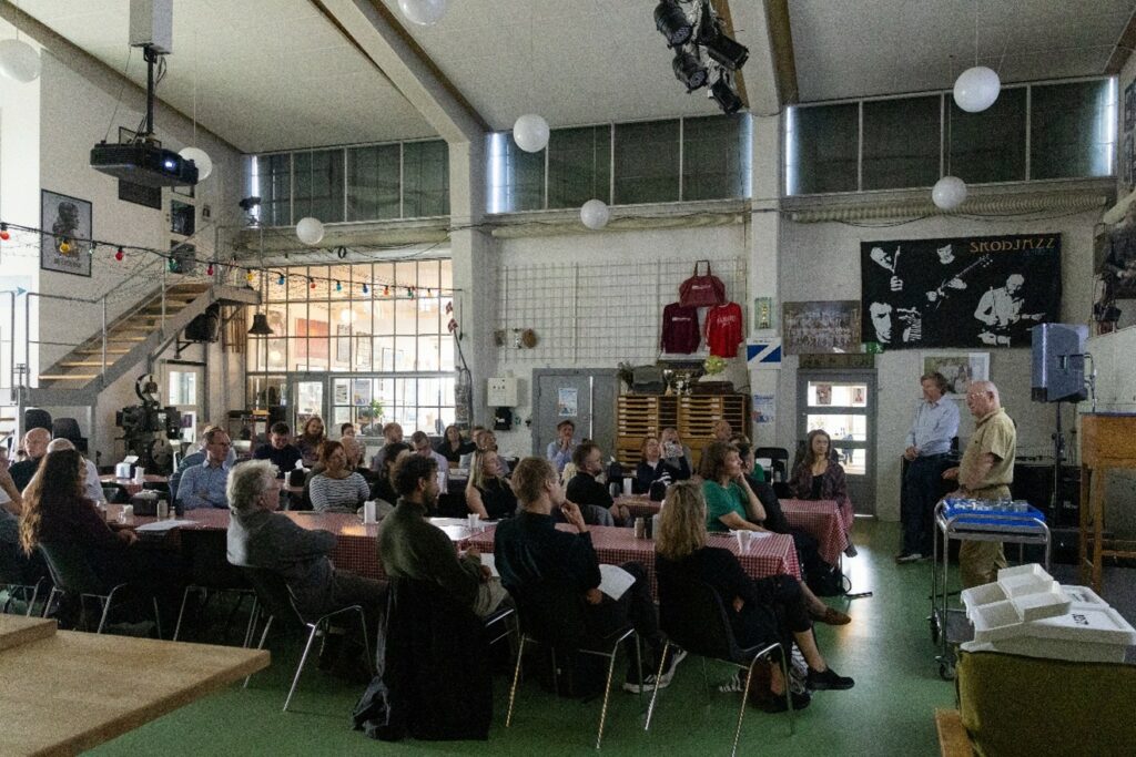 Photo: Speech by Johnni Andersen – member of Avedøre Green City